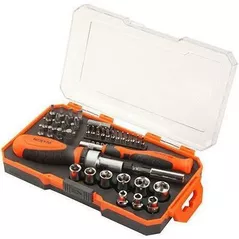 Set de unelte de mână Wokin Set surubelnita de varfuri si de chei tubulare de 42 de bucati (206842)