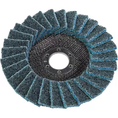 Disc de șlefuire Raider 164156 Disc abraziv nețesut BBL 125mm albastru