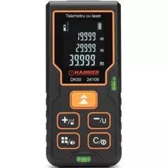 Дальномер лазерный Hammer 24109 Telemetru laser 0.05–50m