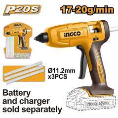 Клеевый пистолет INGCO CGGLI2003 (52420)