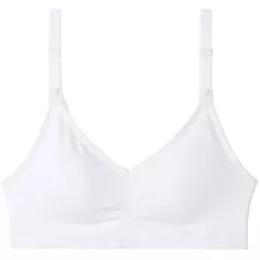 Sutien pentru alaptat Premaman HADBAD-BLA-T05 Sutien pentru alaptare fara cusaturi Alb, mărimea 5