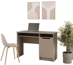 Masă de birou MebelStar LILU 110x50x75 Cashmere (MBS-1308)