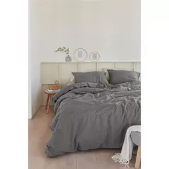 Textile de casă Beddinghouse 219586 Care Organic Basic Grey