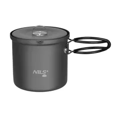 Посуда походная Nils NC4202 Oală de călătorie din aluminiu cu capac 1000ml