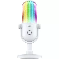 Microfon pentru PC Razer RZ19-05990200-R3M1 Seiren V3 Chroma 32-Bit DSP RGB White Edition