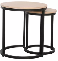 Журнальный столик Deco Darla Oak/Black