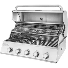 Мангал ArtFlame ERB500R pe gaz din otel inoxidabil