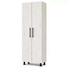 Dulap Mashtab S12517 Dulap pentru haine (600x340x1900) Stejar Alb