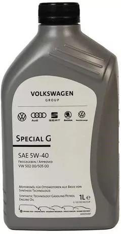 Масло Volkswagen G S55 502 M2 5W40 1л S55 505