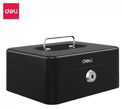 Встраиваемый сейф Deli DLET500 Ящичек для денег, 90х200х160мм
