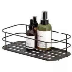 Полка для ванной Teknotel ST122n negru plastic 14.5x30x8cm