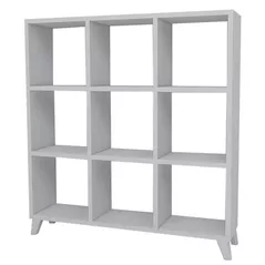 Офисный стеллаж Bofigo Квадрат, 88x19.7x100 см, Белый (15-08-01)