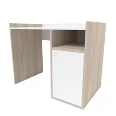 Офисный стол Smartex (10903) Tab Classic 100cm Alb+Stejar Deschis
