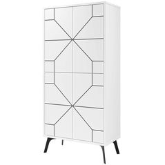 Dulap Trendy Duna-Alb 62x136x35cm, multifunctionala (GTR006597)