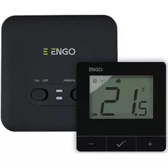 Термостат ENGO Controls Термостат E20i-B, программируемый по Wi-Fi, черный