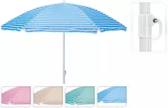 Umbrelă de gradină Holland 57438 Umbrela de soare D142cm, H160cm cu picior flexibil (în asort.)