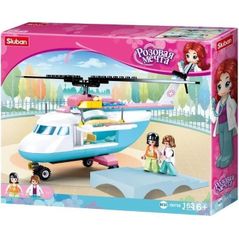 Конструктор Sluban B0798 Girls Dream - Helicopter