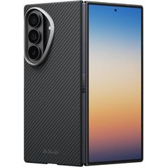Чехол для смартфона Pitaka Edge Samsung Galaxy Z Fold8 Ultra (Protectie spate) Black Grey 01 (FBFold8)