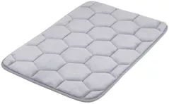 Коврик для ванной Bisk 07054, matase, gri, 40x60
