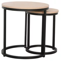 Măsuţă cafea Deco Darla Oak/Black