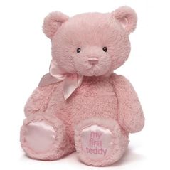 Jucărie de pluș Baby Gund 6048627 My 1st Teddy Pink 45cm