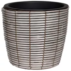 Цветочный горшок H&S 50621.2 серый