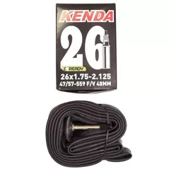 Аксессуар для велосипеда Messingschlager Anvelopa KENDA 26 x 1,75 - 2,125 47/57-559 F/V-48 mm puncture protection