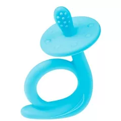 Iinel dentiție Akuku A0114 Силиконовый прорезыватель Улитка Blue