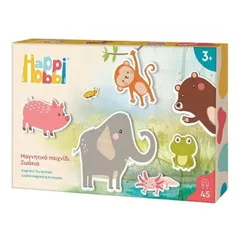 Набор для творчества As Kids 1029-64076 Magneti Educationali, Lumea Animalelor, 1444D
