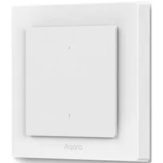 Выключатель электрический Aqara WS-K08D Zigbee/Thread Light Switch H2 EU, White