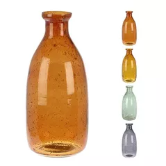 Vază H&S 36385 Vaza din sticla Butelie H35cm, D13cm