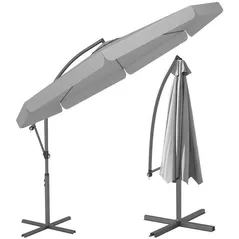 Umbrelă de gradină FunFit 300cm Grey (3054)
