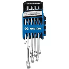 Ключ гаечный King Tony 12D09MRS01 ключи комбинированные облегченные 6~19мм. 9 пр. (в органайзере)