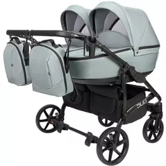 Детская коляска Angelina Carucior 2in1 pt gemeni Velio Duo SP Blue Smoke №3