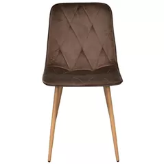Scaun Evelin di Costacurta YTC-080Wo, BLUVEL38 (Brown)
