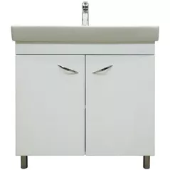 Шкаф под умывальник Bayro Dalas под умыв. Neon 800 белый мат