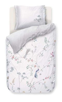Textile de casă Pip Studio 332010 Bamboo Blossom box White 140x200/220