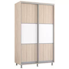 Шкаф Mobildor-Lux Aron-S 1.0m-1.8m uși glisante din PAL orizontal (140x60x200H cm) Sonoma