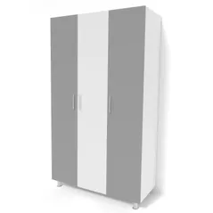 Dulap Smartex N3 120cm Alb/Grafit