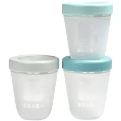 Контейнер для хранения пищи Beaba B912778 Set 3 Jungle