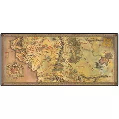 Коврик для мыши Pyramid International GP2404951 THE LORD OF THE RINGS (MIDDLE EARTH MAP) DESK MAT, 81х36х0,3
