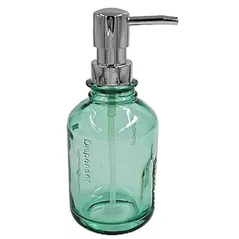 Dozator săpun MSV 49939 Dozator pentru sapun Denver, verde, din sticl?