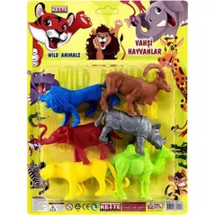 Jucărie miscellaneous (8091) Set animale din plastic 115