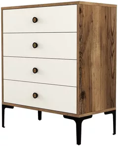 Комод Trendy Lizbon 540-Nuc, Crem 76x90x40cm (GTR001660)