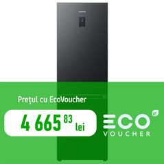 Холодильник с нижней морозильной камерой Samsung RB34C672DBN/EF