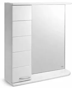 Зеркало для ванной Mashtab 6940 Modern 800x200x720 Alb