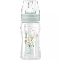 Поильник Kikka Boo 31302020122 din sticla Jungle King Mint, 240 ml