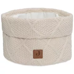 Cutie depozitare Jollein 580-001-68038 Cosulet Check Knit Oatmeal