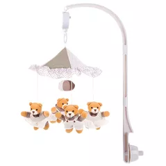 Карусель для кроватки Canpol 2/374 Карусель музыкальная Медвежата