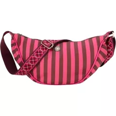 Geantă de umăr Pip Studio 51.273.418 Freya Half Moon Cross Body Bag Stripe Pink 34x10x16cm